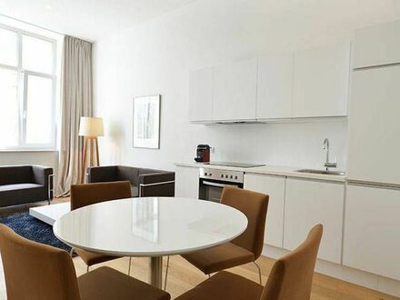 Stylish and completely furnished 35 sqm serviced apartment in Frankfurt near White Tower