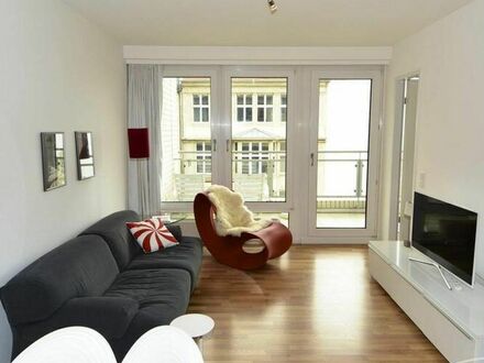 Bright and Furnished 1 Bedroom Apartment with a Balcony in Mitte, Berlin