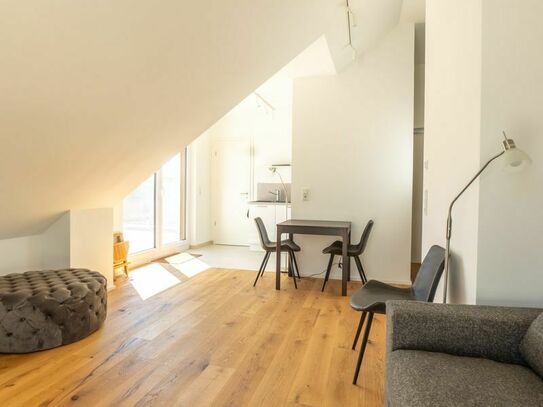 Modern and great rooftop apartment, centrally located in Eltville am Rhein