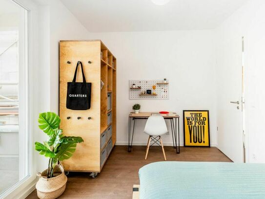 Pleasant single bedroom in Europacity