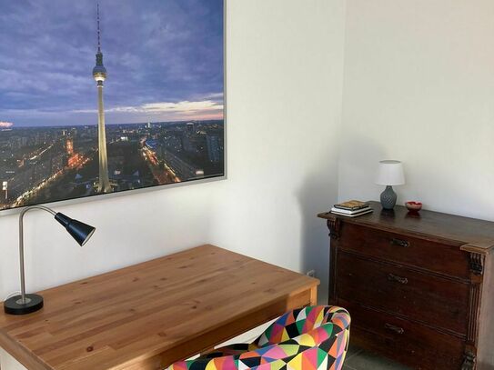 Modern and stylish 3 room garden apartment in Berlin Lichterfelde with a terrace