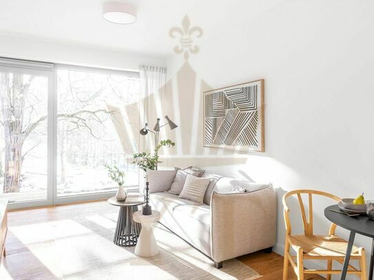 Moderne 2-Zi-Wohnung | mit Terrasse &a; Garten | Erstbezug | in Berlin-Tiergarten