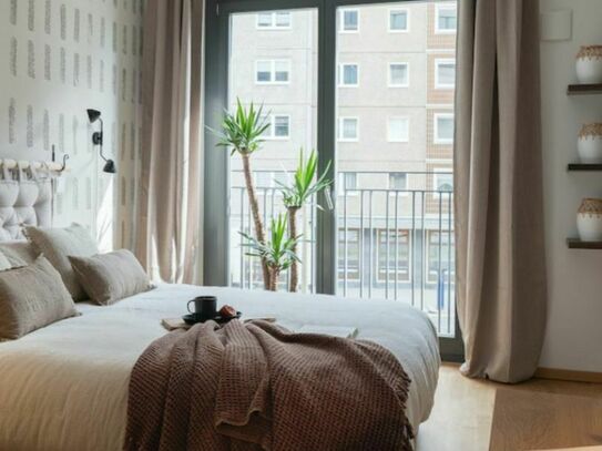 Comfortable 1-bedroom apartment in the trendy Mitte neighbourhood