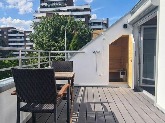 Luxurious new flat with Rooftopterrace and Sauna, Dusseldorf - Amsterdam Apartments for Rent