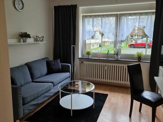 Zeitlos möbliertes Apartment im Agnesviertel – zeitwohnen.de