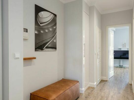 stylishly renovated and luxuriously furnished designer old building apartment in St. Georg