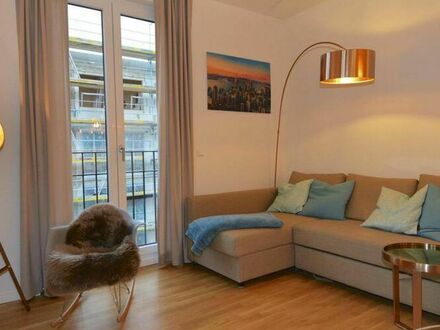 Furnished one bedroom apartment with roof terrace in Kreuzberg, Berlin.