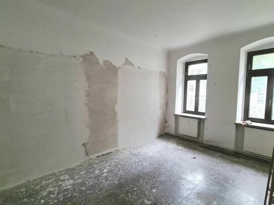 Chemnitz: Kleine Gewerbeeinheit in einem sanierten Mehrfamilienhaus der Gründerzeit in Chemnitz-Hilbersdorf