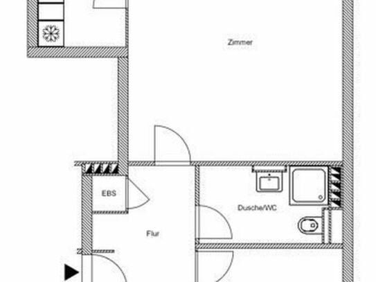 Top Lage ! 3-Zimmer-Wohnung mit Einbauküche in Stadtlage frei ab 01.08.2024 möglich