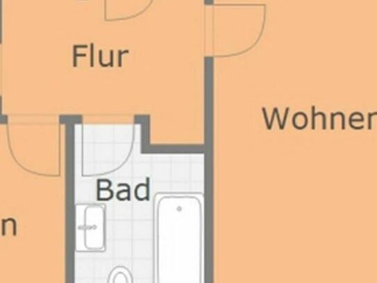 Etagenwohnung in Riesa: Gute Lage - Schönes Wohnen - geräumige 2 Zimmerwohnung mit Balkon und Aufzug