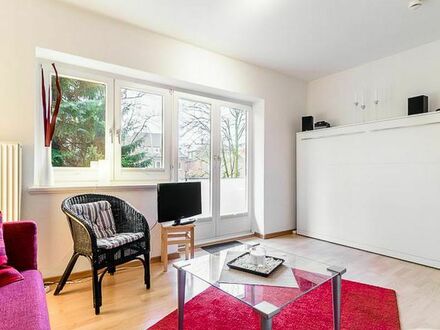 Furnished apartment with balcony in Hamburg Winterhude