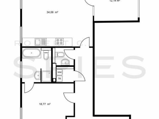 Moderne 2-Zimmer-Wohnung mit gehobener Ausstattung und Weserblick in Bestlage