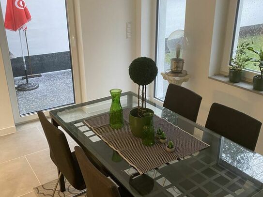 Modern new apartment with private terrace and garden in Düsseldorf