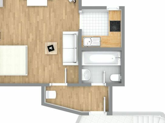 Begehrte Lage - Apartment im Belgischen Viertel – zeitwohnen.de