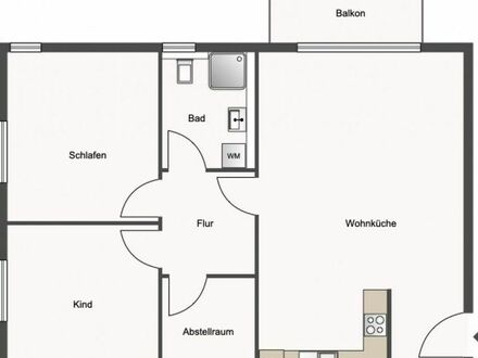 WE 28: 3 - Zimmer-Neubau-Wohnung in Hamburg-Barmbek-Süd (Humboldtstraße 23a)