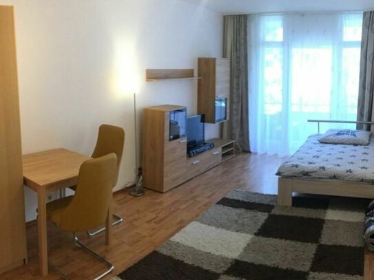TOP LOCATION - Furnished 1-room apartment with balcony in Ludwigsvorstadt-Isarvorstadt
