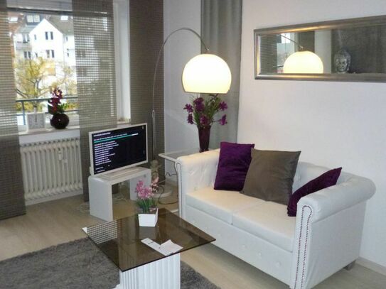 central, chic, modern apartment approx. 40 sqm with balcony