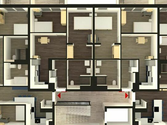 Double Bedroom in a 2 bedrooms apartment in Moabit