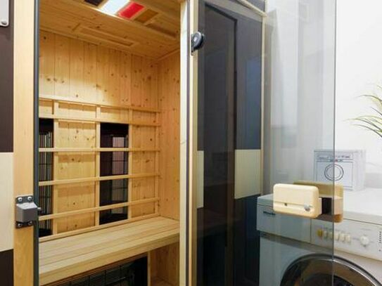3-Zimmer Wohnung mit Terrasse und Sauna