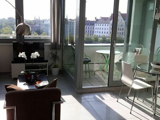 Sunny 3-rooms apartment in best location in Mitte, balcony with direct waterview!!, Berlin - Amsterdam Apartments for R…