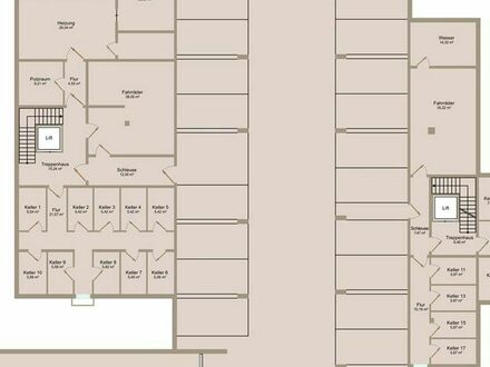 Tolle 2-Zi.-Erdgeschoss-Wohnung | Terrasse mit Garten| EBK | Fußbodenheizung | Aufzug | uvm.