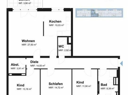 property for Rent at 01129 Dresden - 	Pieschen , Hubertusstr. 19 Typ 1.03, 2.03