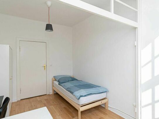 Bright single bedroom in Reinickendorf