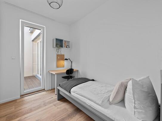 Snug single bedroom close to the Leopoldplatz metro