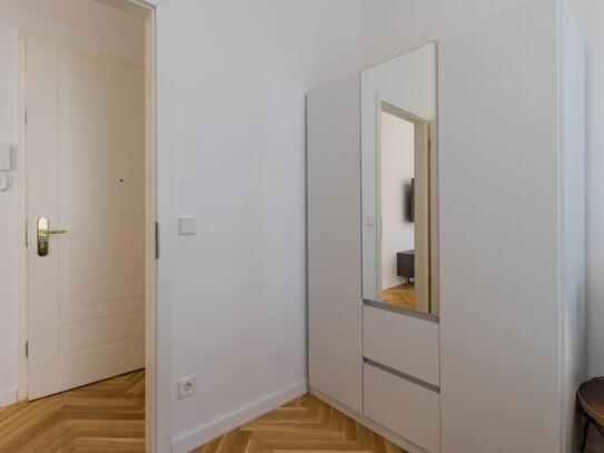 Bright 1-bedroom apartment in a well-connected and vibrant location in Berlin-Mitte