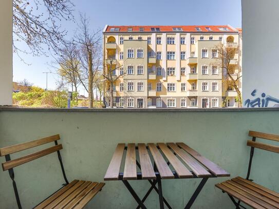 Cosy single bedroom with balcony in the nice residential area of Wilmersdorf