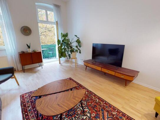 Spacious 1-Bedroom apartment with balcony near Ernst-Thälmann- Park