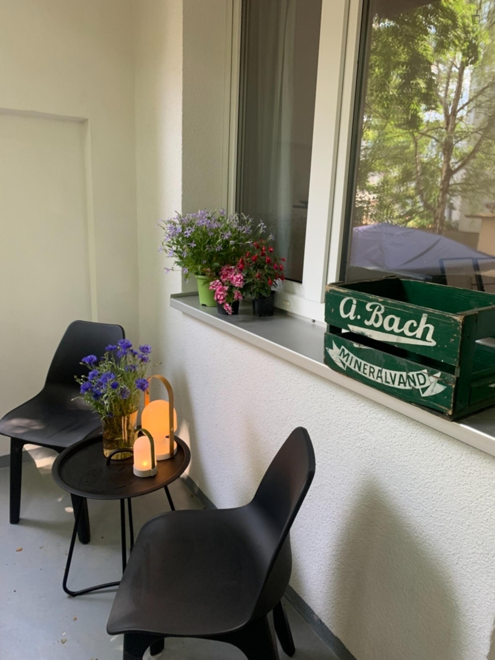 Modern 1-bedroom apartment in Oberschoeneweide