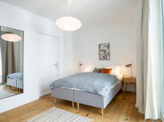 Modern 1-bedroom flat with balcony in Berlin-Mitte