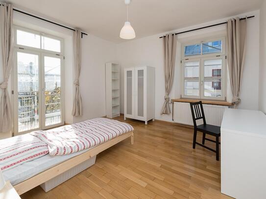 Snug single bedroom near the Goetheplatz metro