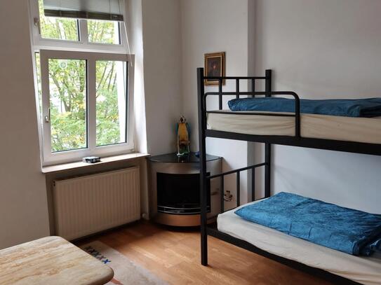 Bed in a nice bunk bedroom, in Adlershof