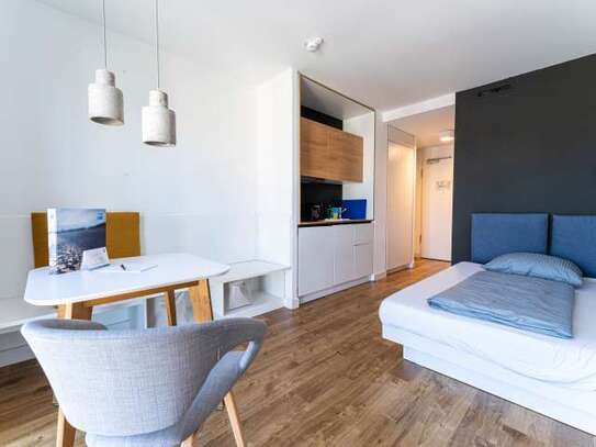 Sonniges Studio-Apartment zur Miete in Lichtenberg, Berlin