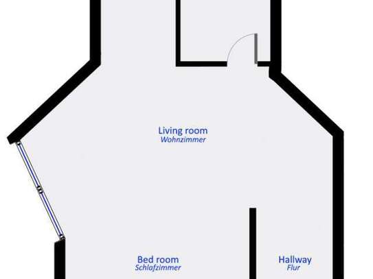 Wohnung mit 1 Schlafzimmer zu vermieten in Berlin, Berlin