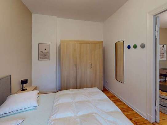 Helle 1-Zimmer-Wohnung 51m² voll ausgestattet *ANMELDUNG MÖGLICH*