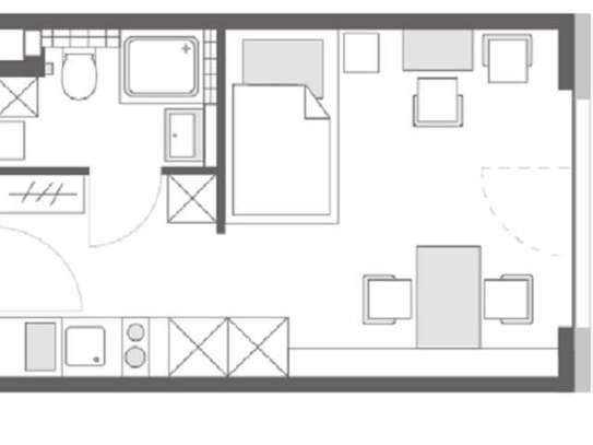 Einzimmerwohnung zu vermieten in Oberschöneweide, Berlin