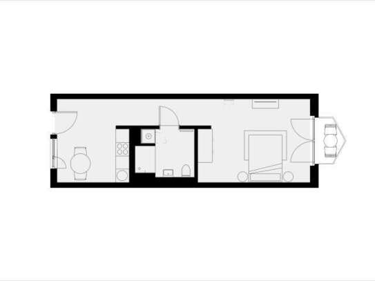 Studio zu vermieten in Mitte, Berlin