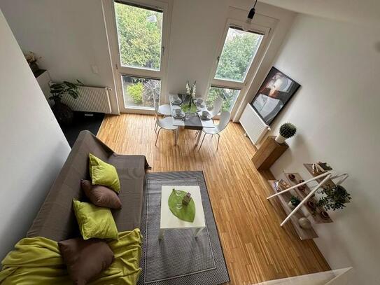 3 Zimmer Maisonette mit Terrasse und Loggia