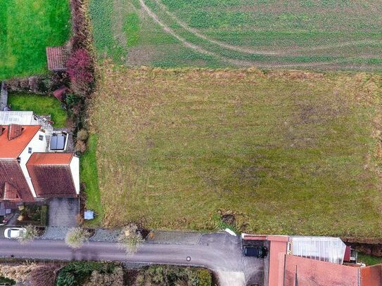 Ca. 558 m² großes Grundstück mit Blick ins Grüne.
In Ilmmünster zwischen München und Pfaffenhofen.