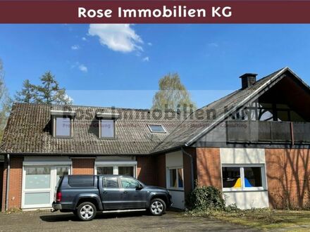 Büro/Praxisräume mit Betreiberwohnung sowie Einfamilienhaus zu verkaufen oder zu vermieten.