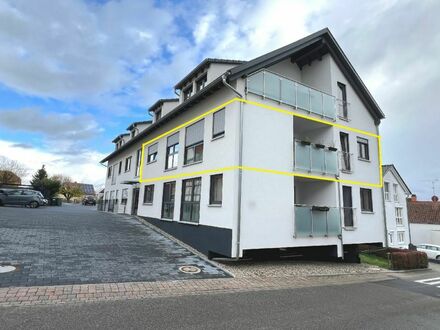 Ruhig gelegene 3-Zimmer-Wohnung mit Loggia und Stellplatz in Bruchsal-Helmsheim