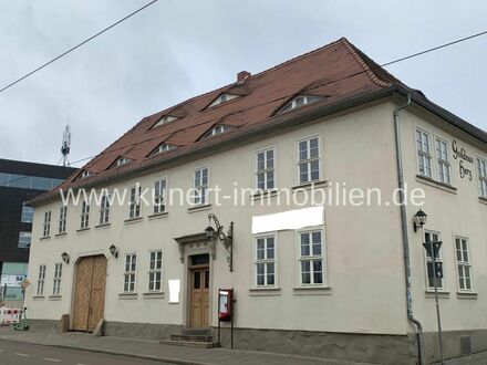 Stadtzentrum Halle: 724 m² gepflegter Bestand plus genehmigte 505 m² Neubau mit Baugenehmigung