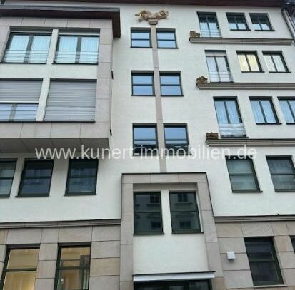 Stadtzentrum von Halle (Saale): Gepflegte 3-Zimmer-Wohnung mit Balkon, Fahrstuhl u. TG-Duplex-Parker