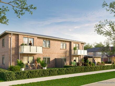 Nachhaltiges Wohnen! Neubau 3-Zimmer Erdgeschosswohnung mit Terrasse und Gartenanteil -Direkt vom Bauträger-