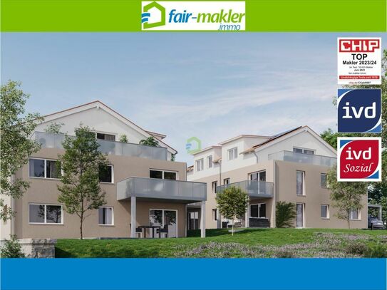 FAIR-MAKLER: 5 % Abschreibung - Moderne Neubauwohnung mit toller Dachterrasse