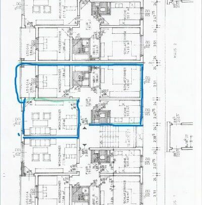 Ruhig gelegene, gepflegte 3 Zimmerwohnung nahe am Zentrum zu verkaufen.