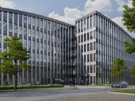 Katip | Der Innovationsbogen - einzigartige Gewerbeimmobilie in Augsburg